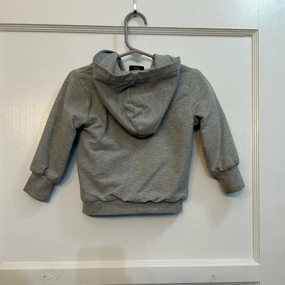 Little Bipsy Grey Zip Jacket 12-18M